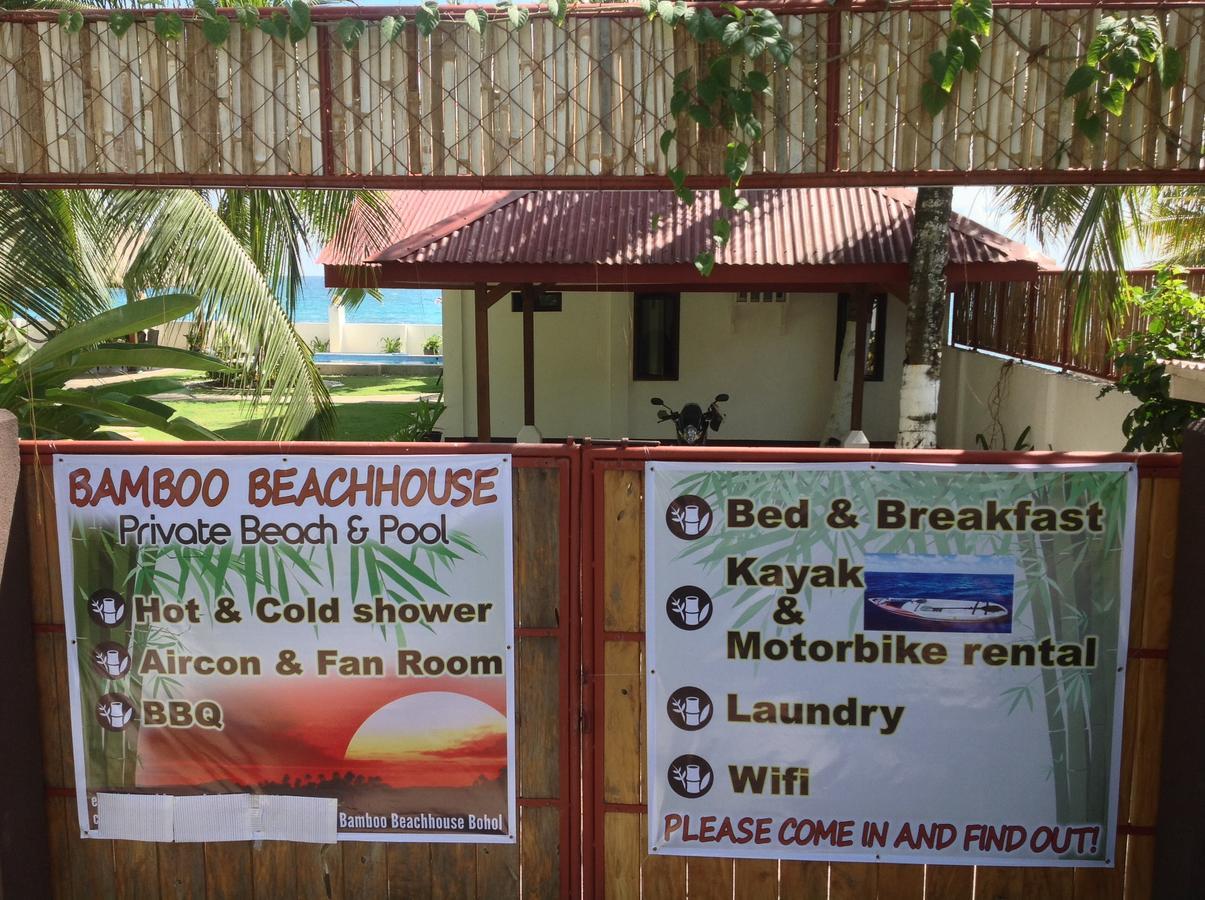 Bamboo Beachhouse Dormitory Garcia Hernandez エクステリア 写真